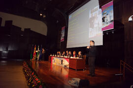 Acto de Inauguración del 3º Congreso Internacional de Actividad Físico-Deportiva para Mayores de la Universidad de Málaga. Palacio de Ferias y Congresos de Málaga. Marzo de 2009