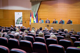 Homenaje a María Victoria Atencia. Edificio del Rectorado. Diciembre de 2014