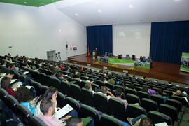 Intervención de Juan Francisco Marcos. Primer panel de expertos del 6º Congreso Internacional de Actividad Física Deportiva para Mayores. Escuela Técnica Superior de Ingeniería de Telecomunicaciones y de Informática. Marzo de 2015