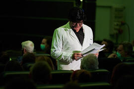 José Corbacho en la gala de inauguración de la 31ª edición de Fancine de la Universidad de Málaga. Cine Albéniz. Noviembre de 2021