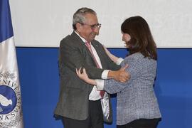 Toma de posesión de Alicia Rivera Ramírez como catedrática del Área de Biología Celular de la Universidad de Málaga. Toma de posesión de nuevos catedráticos y profesores titulares de la Universidad de Málaga. Paraninfo. Noviembre de 2023