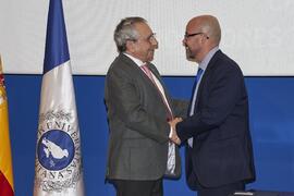 Toma de posesión de Alejandro Rojas Jiménez como profesor titular del Área de Filosofía de la Universidad de Málaga. Toma de posesión de nuevos catedráticos y profesores titulares de la Universidad de Málaga. Paraninfo. Noviembre de 2023