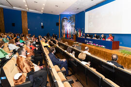 Intervención del Secretario General. Apertura del Curso Académico 2020/2021 de la Universidad de Málaga. Paraninfo. Septiembre de 2020