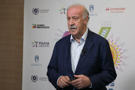 Vicente del Bosque. Curso "Infancia en riesgo: derechos y retos. A los 30 años de la Convención de los Derechos del Niño". Cursos de verano 2019 de la Universidad de Málaga. Marbella. Julio de 2019