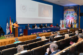 Apertura del Curso Académico 2020/2021 de la Universidad de Málaga. Paraninfo. Septiembre de 2020