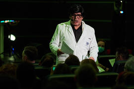 José Corbacho en la gala de inauguración de la 31ª edición de Fancine de la Universidad de Málaga. Cine Albéniz. Noviembre de 2021