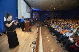 Lección inaugural a cargo de Javier Laserna. Apertura del Curso Académico 2023/2024 de la Universidad de Málaga. Paraninfo. Septiembre de 2023