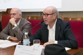 Diego Rodríguez Vargas. Presentación del libro "Recordando a 3 maestros". Facultad de Ciencias Económicas y Empresariales. Noviembre de 2018