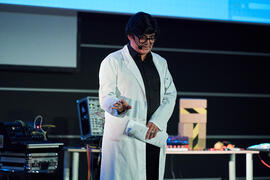 José Corbacho en la gala de inauguración de la 31ª edición de Fancine de la Universidad de Málaga. Cine Albéniz. Noviembre de 2021