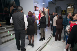 Momentos previos a la gala inaugural de la XXV edición de Fancine de la Universidad de Málaga. Teatro Cervantes. Noviembre de 2015