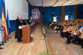 Intervención de José Ángel Narváez. Apertura del Curso Académico 2020/2021 de la Universidad de Málaga. Paraninfo. Septiembre de 2020