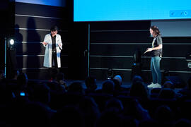Gala de inauguración de la 31ª edición de Fancine de la Universidad de Málaga. Cine Albéniz. Noviembre de 2021