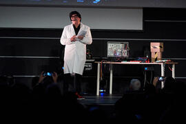 José Corbacho en la gala de inauguración de la 31ª edición de Fancine de la Universidad de Málaga. Cine Albéniz. Noviembre de 2021