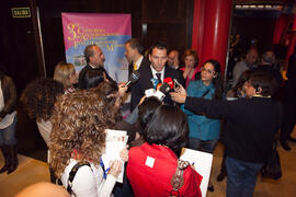 Llegada de Autoridades al Acto de Inauguración. 3º Congreso Internacional de Actividad Físico-Deportiva para Mayores de la Universidad de Málaga. Palacio de Ferias y Congresos de Málaga. Marzo de 2009