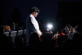 José Corbacho en la gala de inauguración de la 31ª edición de Fancine de la Universidad de Málaga. Cine Albéniz. Noviembre de 2021