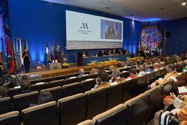 Discurso de José Francisco Salado. Entrega de la Medalla de Oro de la Universidad de Málaga a la Diputación Provincial de Málaga. Paraninfo. Noviembre de 2023