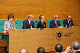 Homenaje a María Victoria Atencia. Edificio del Rectorado. Diciembre de 2014