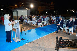 Discurso de Antonia Rojas. Homenaje al personal jubilado o que cumple 25 años de servicio en la Universidad de Málaga. Jardín Botánico. Septiembre de 2021