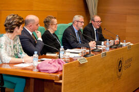 Homenaje a María Victoria Atencia. Edificio del Rectorado. Diciembre de 2014
