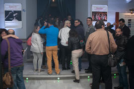 Momentos previos a la gala inaugural de la XXV edición de Fancine de la Universidad de Málaga. Teatro Cervantes. Noviembre de 2015