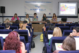 Mesa Redonda: “Pulso al pacto de estado contra la violencia a la mujer”. Curso "Mujeres frente a la violencia". Cursos de verano 2018 de la Universidad de Málaga. Marbella. Julio de 2018