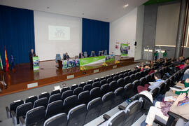 Intervención de Juan Francisco Marcos. Primer panel de expertos del 6º Congreso Internacional de Actividad Física Deportiva para Mayores. Escuela Técnica Superior de Ingeniería de Telecomunicaciones y de Informática. Marzo de 2015