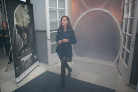 Momentos previos a la gala inaugural de la XXV edición de Fancine de la Universidad de Málaga. Teatro Cervantes. Noviembre de 2015