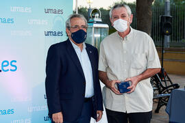 Homenaje al personal jubilado o que cumple 25 años de servicio en la Universidad de Málaga. Jardín Botánico. Septiembre de 2021