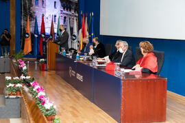Intervención del Secretario General. Apertura del Curso Académico 2020/2021 de la Universidad de Málaga. Paraninfo. Septiembre de 2020