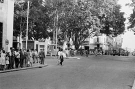 Alameda Principal.  Agosto de 1959. Málaga, España.