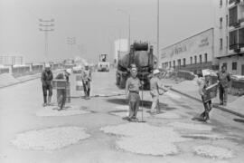 Obras. Abril de 1969. Málaga, España.