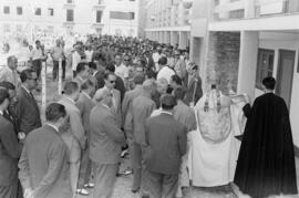 Inauguración Barriada 4 de diciembre. Agosto de 1959. Málaga, España.