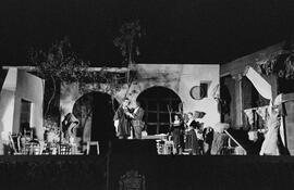 Baños del Carmen. El Alcalde de Zalamea por la Compañía López de Vega. Agosto de 1959. Málaga (España). 11