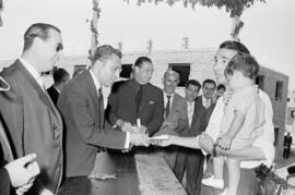 Inauguración Barriada 4 de diciembre. Agosto de 1959. Málaga, España.