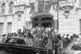 Ayuntamiento de Málaga. Constitución primera corporación municipal democrática. 19 de abril de 1979. España. 42