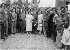 Matrimonio libre del sargento de Infantería, José Peña Cabrera, con María Villalba Clavero. 2 de noviembre de 1936. Málaga (España). Fondo Bienvenido-Arenas 01