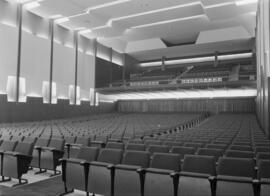 Teatro cine Alameda. Patio de butacas. Enero de 1966. Málaga, España.