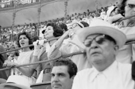 Ava Gardner en la plaza de toros de La Malagueta. Agosto de 1960. Málaga, España.