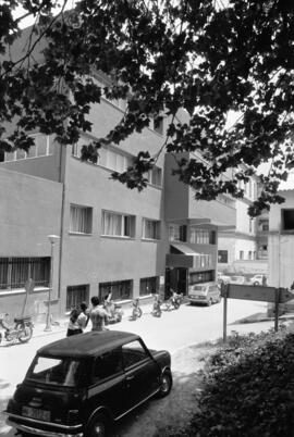 Facultad de Medicina de la Universidad de Málaga en el Hospital Civil. Junio de 1978. Málaga (España)