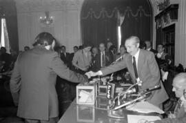 Ayuntamiento de Málaga. Constitución primera corporación municipal democrática. 19 de abril de 1979. España. 15