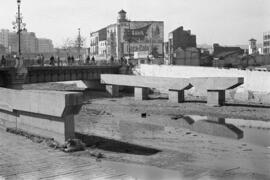 Puente de Tetuán. Noviembre de 1969. Málaga, España.