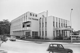 Diario Sur y la Tarde. Avenida Doctor Marañón. Agosto, 1974. Málaga. España.