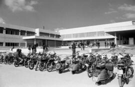 Facultad de Medicina de la Universidad de Málaga en el Campus de Teatinos. Noviembre de 1978. Málaga (España).