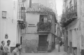 Calle Fernán González. Octubre de 1958. Málaga. España