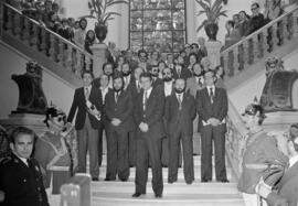 Ayuntamiento de Málaga. Constitución primera corporación municipal democrática. 19 de abril de 1979. España. 39