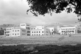Casa Cuna en el Arroyo de los Ángeles. Construcción. Diciembre de 1952. Málaga, España.