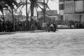 Carrera de motos del XIV Gran Premio Motociclista de Invierno de Málaga y II Premio Internacional Costa del Sol de Motociclismo. Febrero de 1963. Málaga (España)