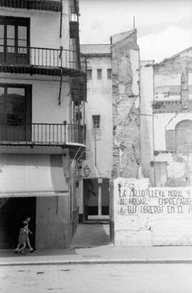 Escuela Normal. Plaza de la Constitución. Década de 1940. Málaga, España.
