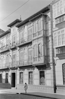 Calle. 1954, octubre. Málaga. España.