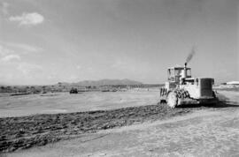 Obras en el Campus de Teatinos. Noviembre de 1978. Málaga (España).